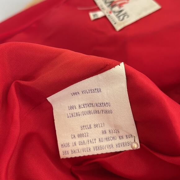 En Français By Huey Waltzer Maxi Evening Party Dress Size 14 Vintage 90s - Picture 14 of 15